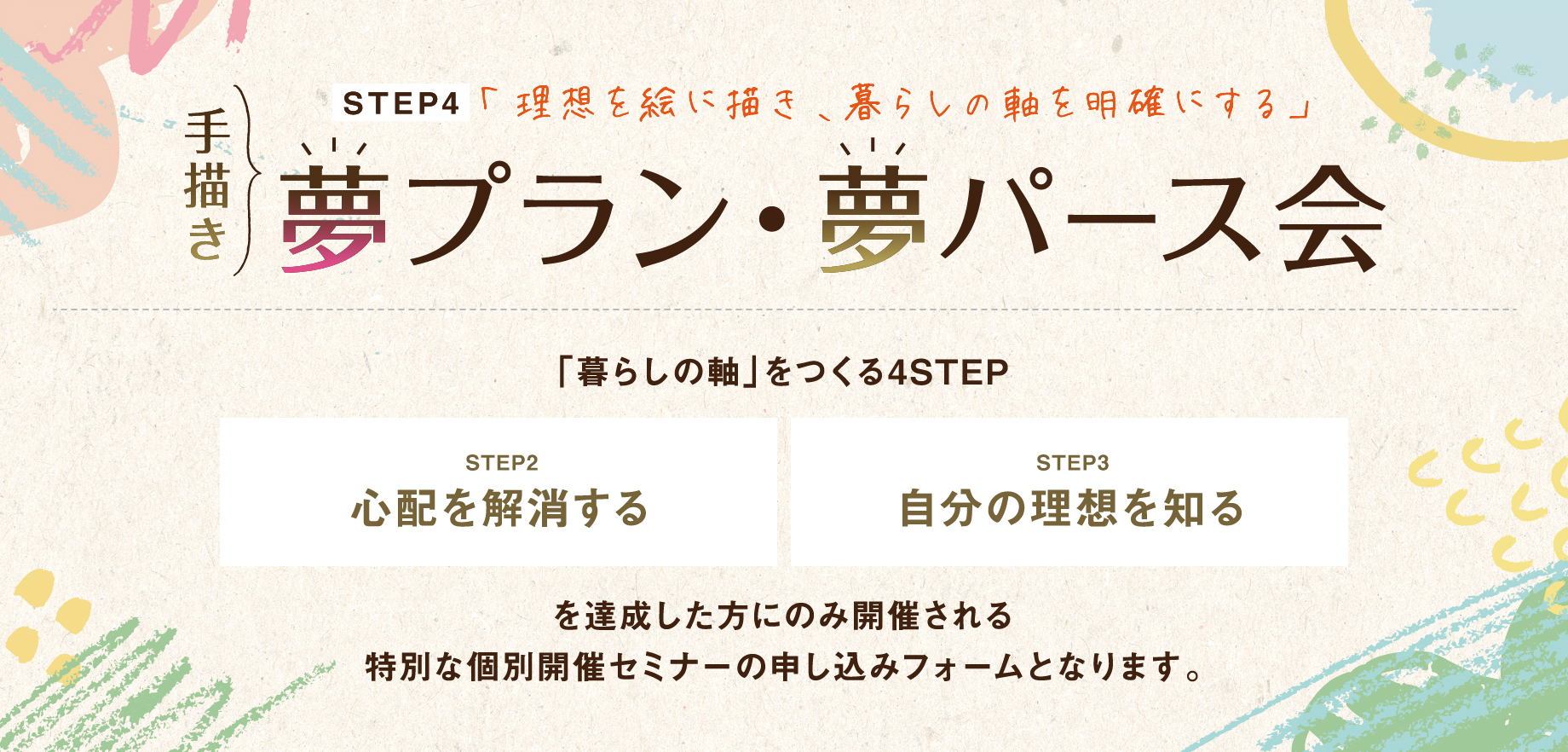 安心!夢のマイホーム計画!家づくりまるわかりはじめの一歩セミナー